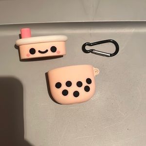 Airpods 1 and 2 milk tea case